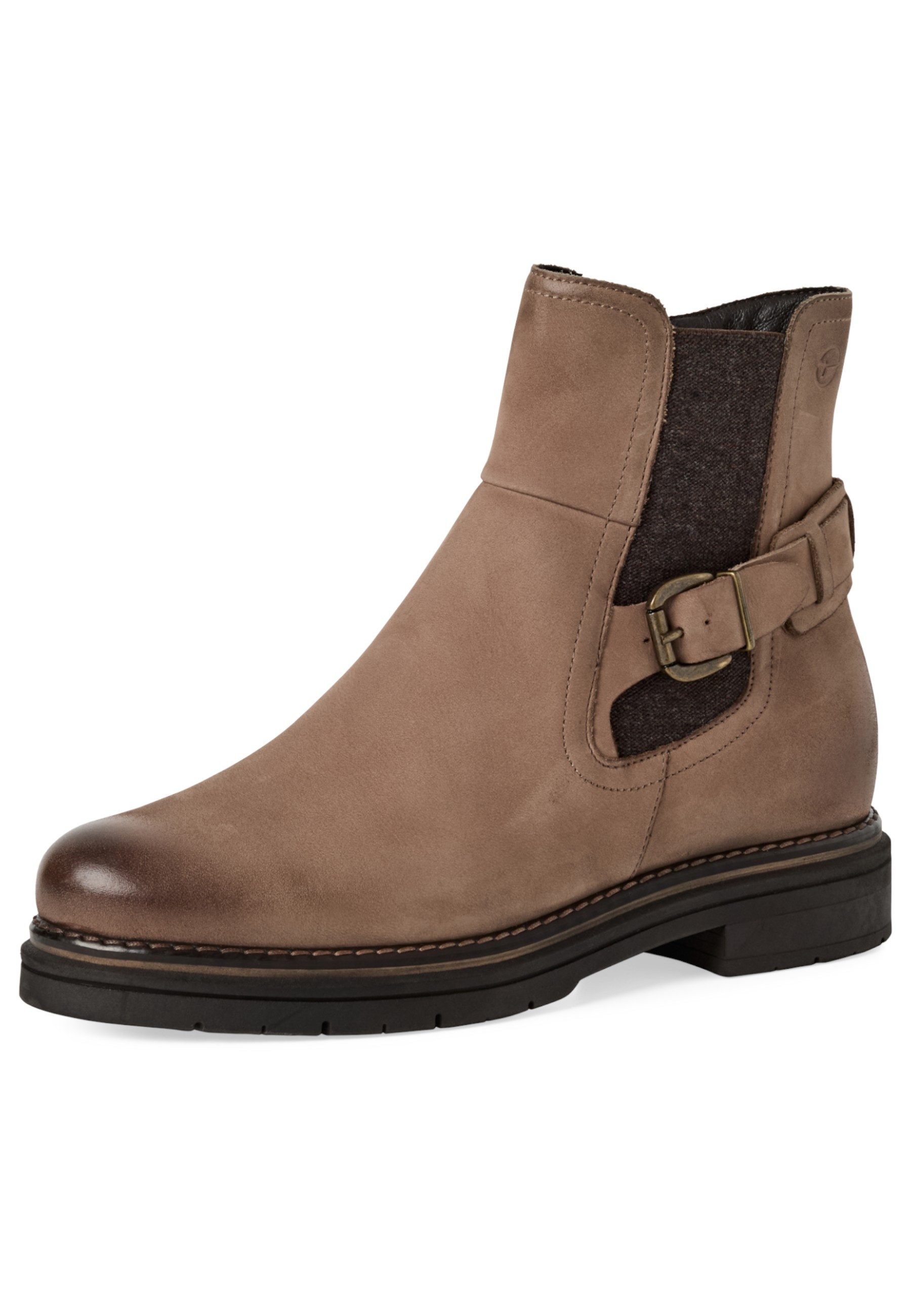 Tamaris 1-25345-45 353 Taupe Nubuc Stiefelette