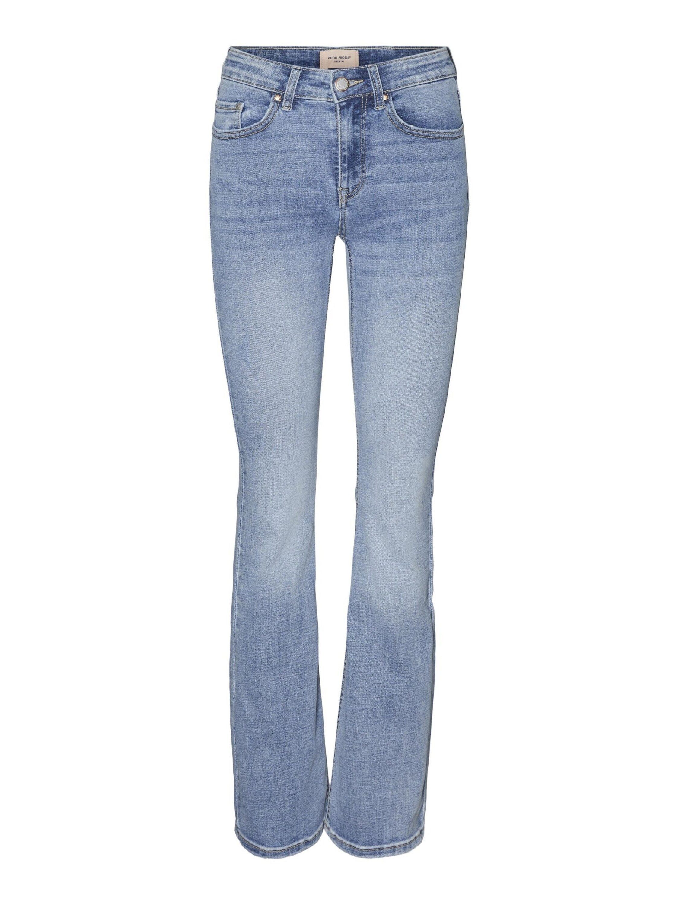 Vero Moda Bootcut-Jeans VMFLASH MR FLARED JEANS LI371 GA NOOS günstig online kaufen