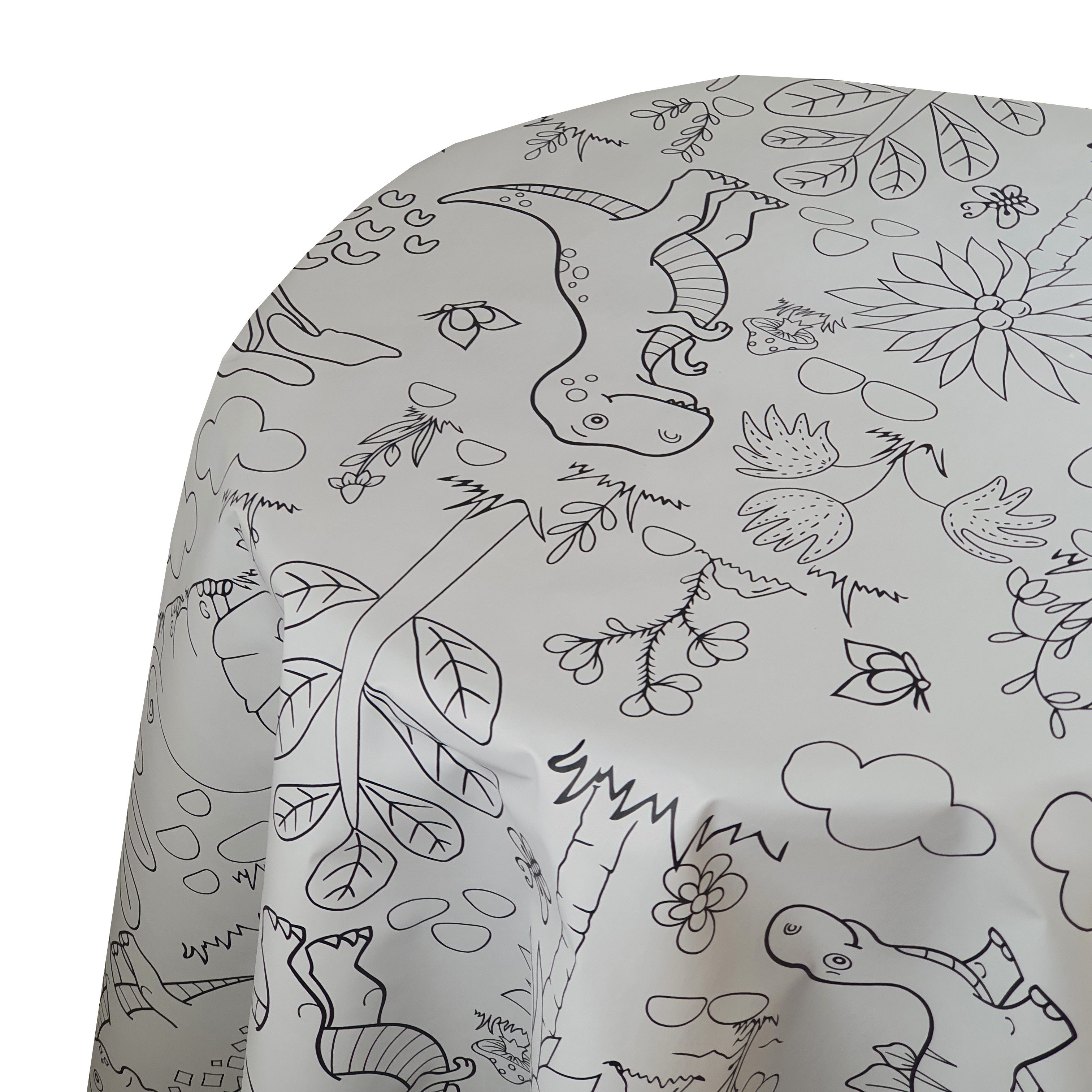 DecoHomeTextil Heimtextilmanufaktur Tischdecke Wachstuch Wachstischdecke Gartentischdecke Kinder Dinosaurier