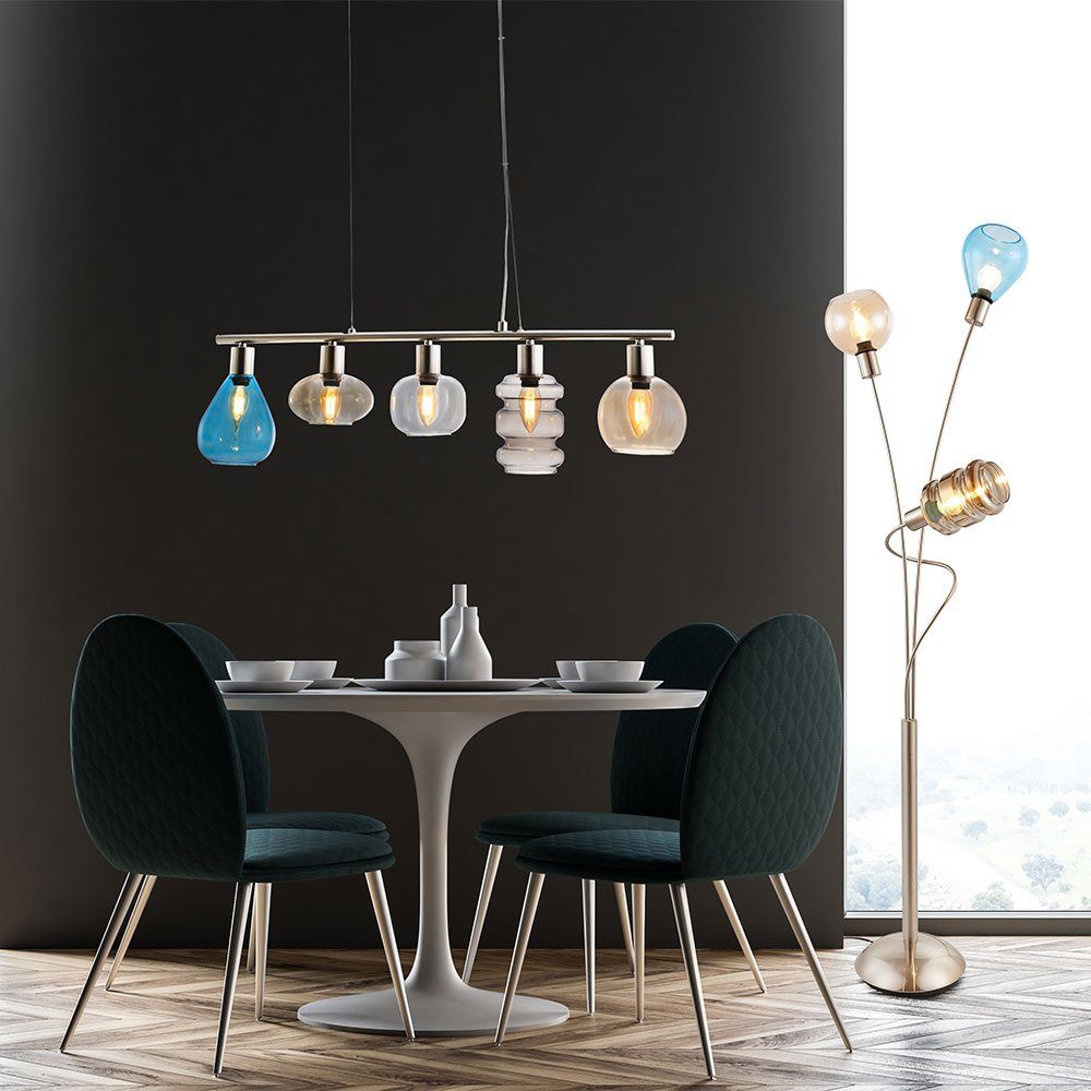 Ess nicht Wohn Pendel inklusive, Lampe Leuchtmittel Zimmer Decken Pendelleuchte, etc-shop Beleuchtung Design