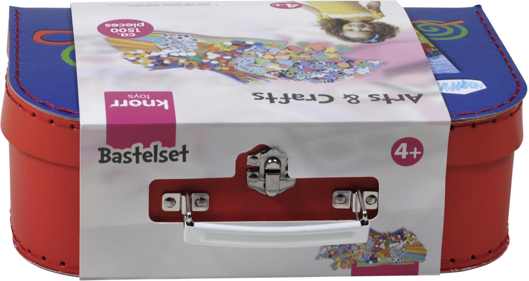 Knorrtoys® Kreativset Bastelkoffer groß, (Set, 1500-tlg)