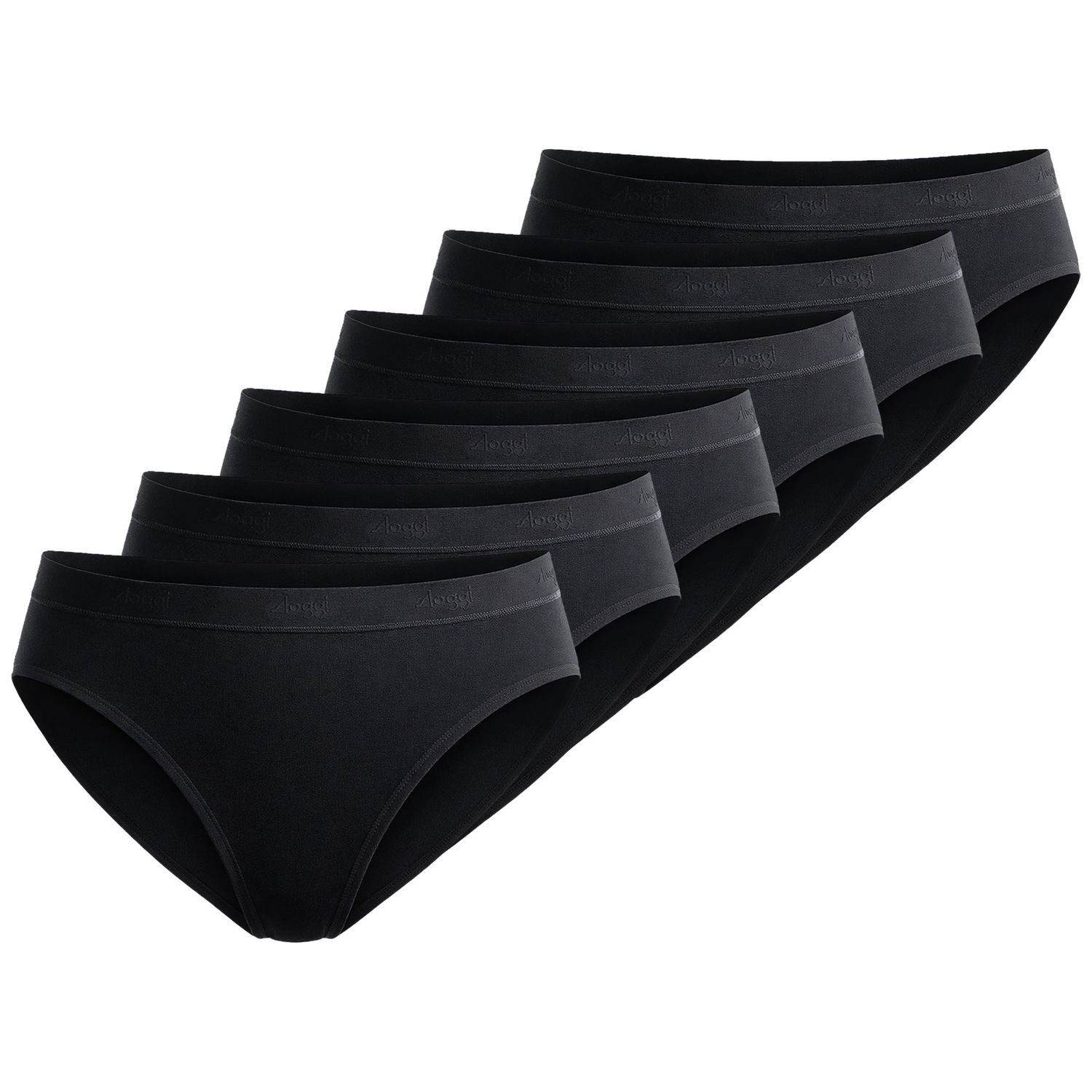 6 x schwarz