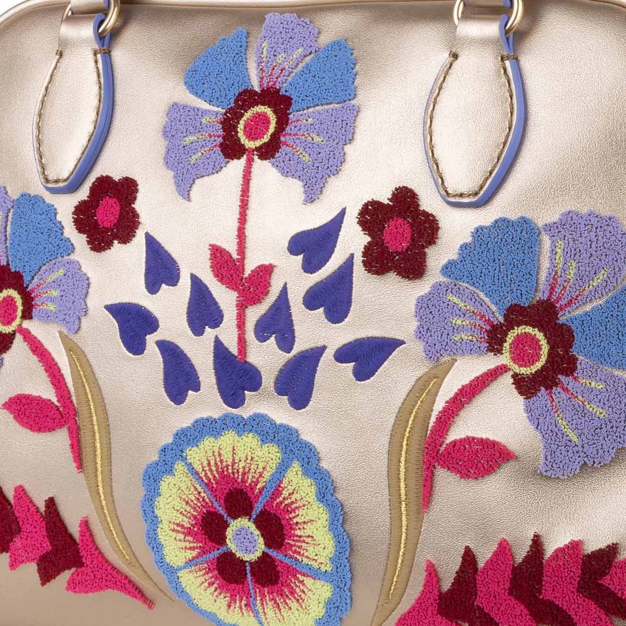 Oilily Schultertasche World Smiley, Polyurethan