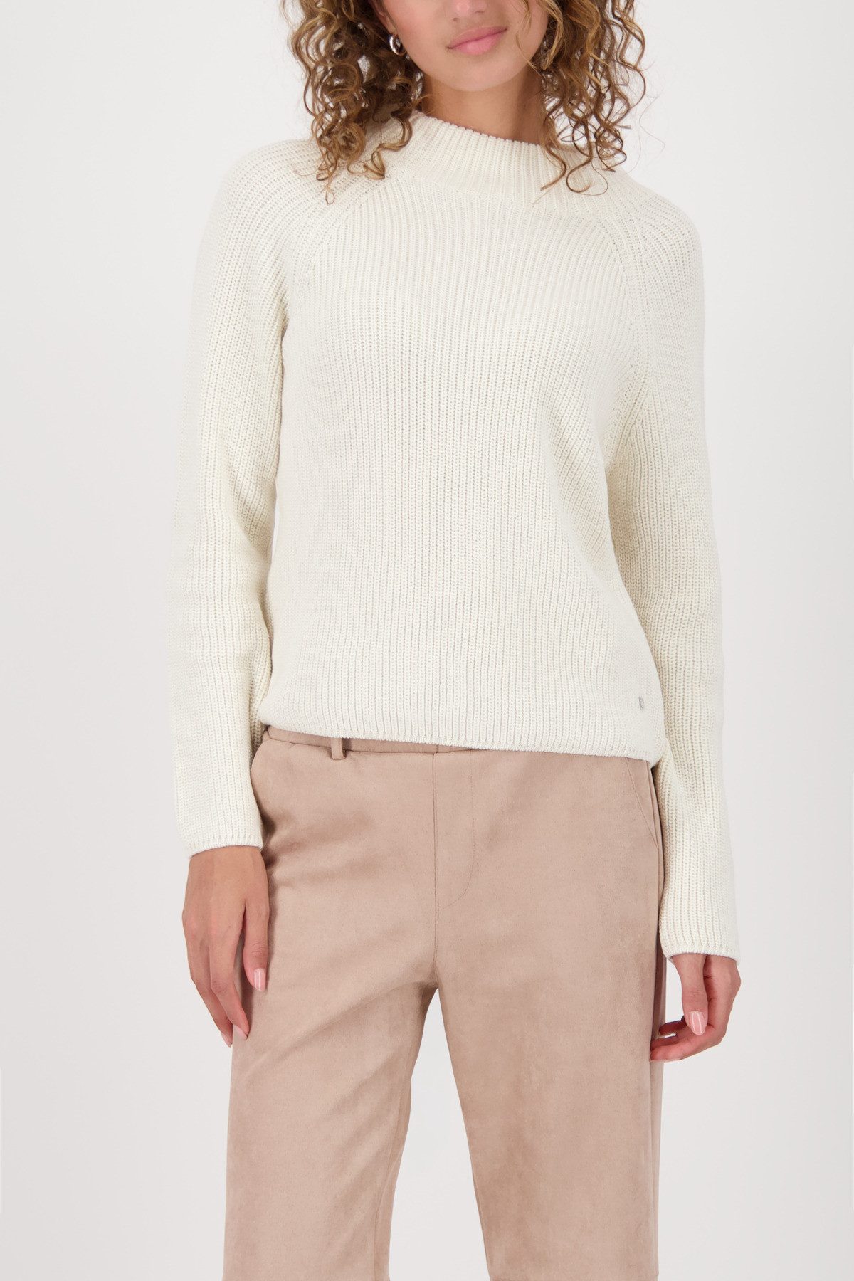 Monari Strickpullover Pullover Basic Perlfang Regular günstig online kaufen