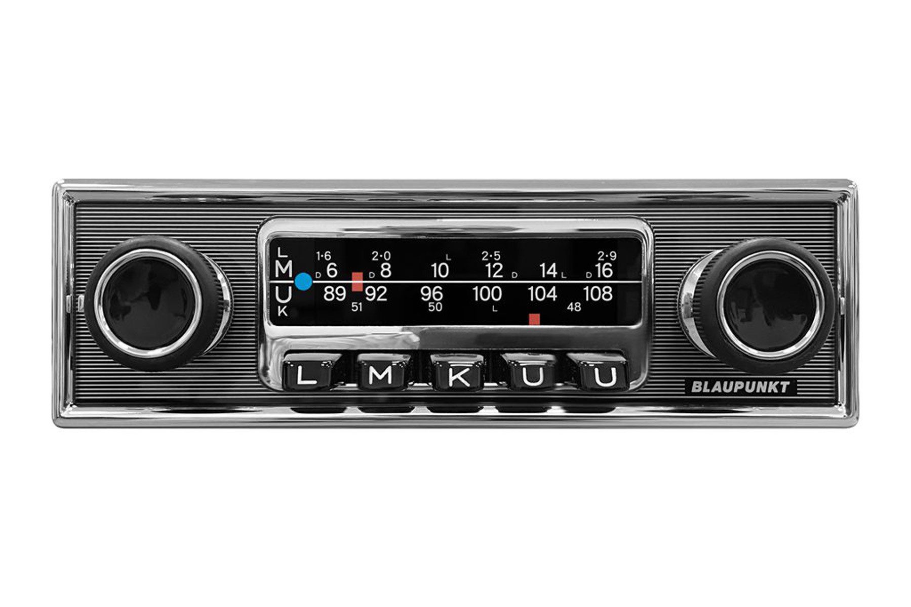 Blaupunkt Frankfurt Stereo MB, 1-DIN Retro-Autoradio Autoradio (AM/FM Radio, 1 DIN)