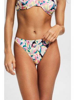 Esprit Bikini-Hose Bikinihose mit floralem Print Carilo