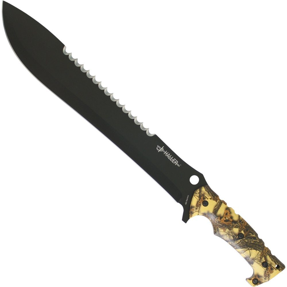 Haller Messer Machete ABS Kunststoffgriff 50 cm Nylonscheide