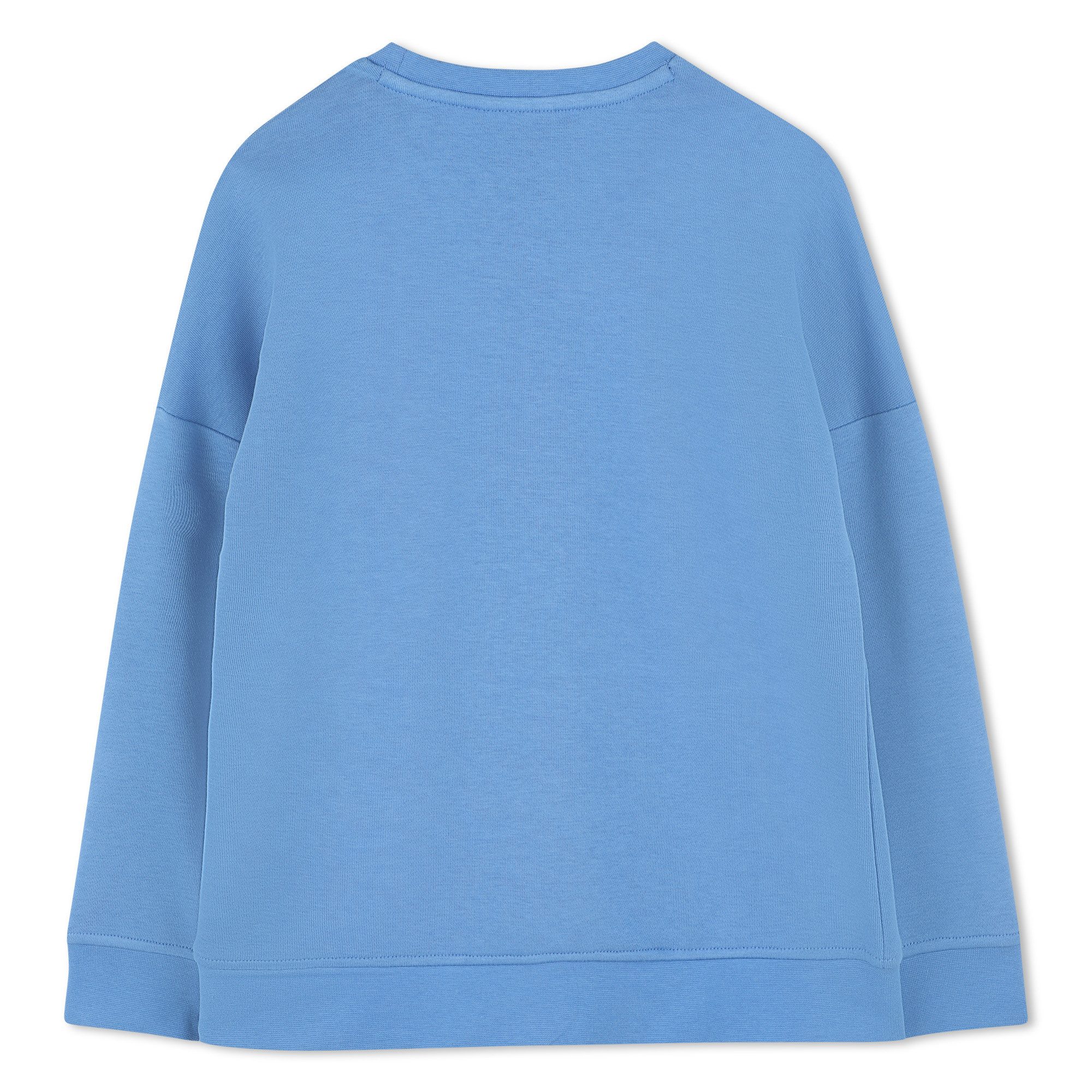 Boss Kidswear Sweatshirt Boss Kidswear Kinder Sweatshirt von Blau, Logo, Rundhals
