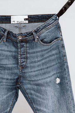 Zhrill 7/8-Jeans Jeans LUCAS Blau angenehmer Tragekomfort