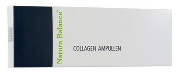 Natura Balance Gesichtspflege 15 Stück Collagen Ampullen je 2ml Serum Kollagen Anti Falten Haut