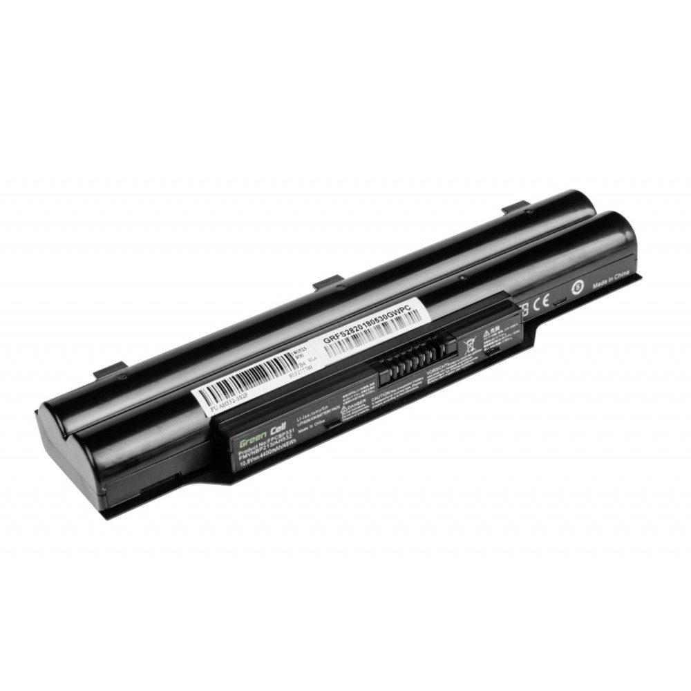 Green Cell Notebook-Akku 10.8 V 4400 mAh Fujitsu Laptop-Akku