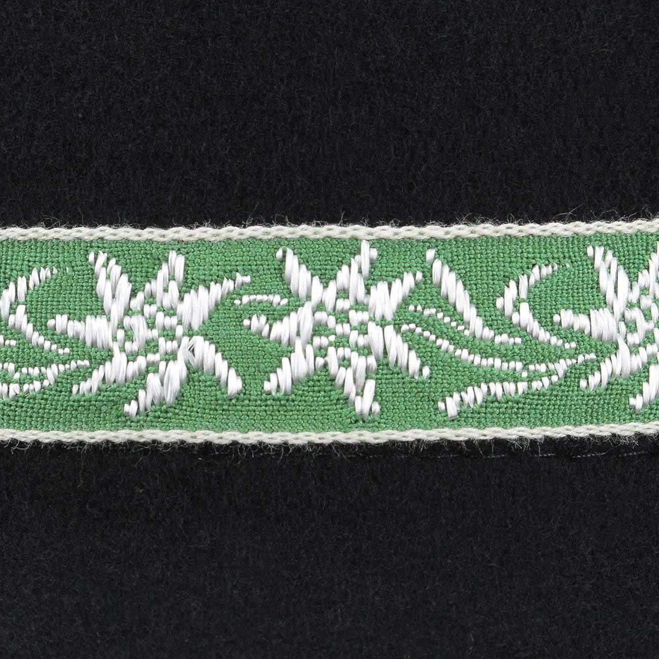 Trachtenhut mit Trilby grün GERMANY faustmann (1-St) Ripsband