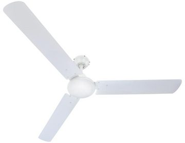 Globo Deckenventilator, Deckenventilator mit Wandschalter Ventilator Lüfter Windmaschine