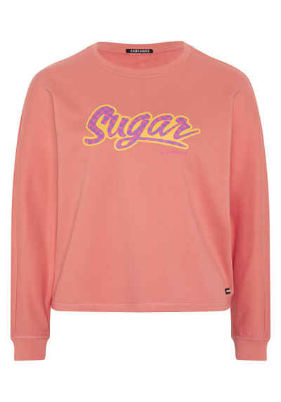 Chiemsee Sweatshirt Sweatshirt mit SUGAR-Print 1
