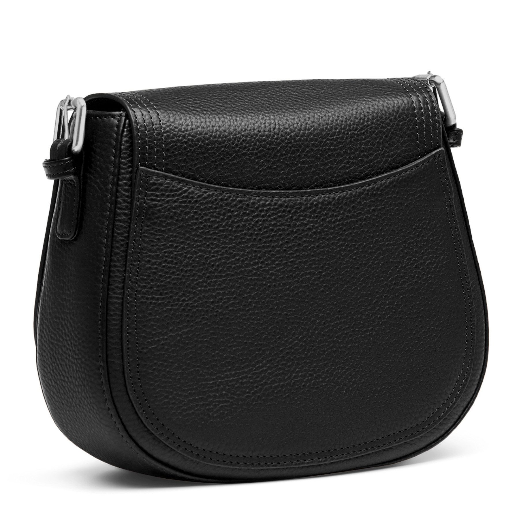 FEYNSINN Rucksack echt Leder Crossbody Damen Schultertasche & Umhängetasche verstellbar, 2in1 Crossbody, Schultertasche mit Reißverschluss Leder Damen schwarz