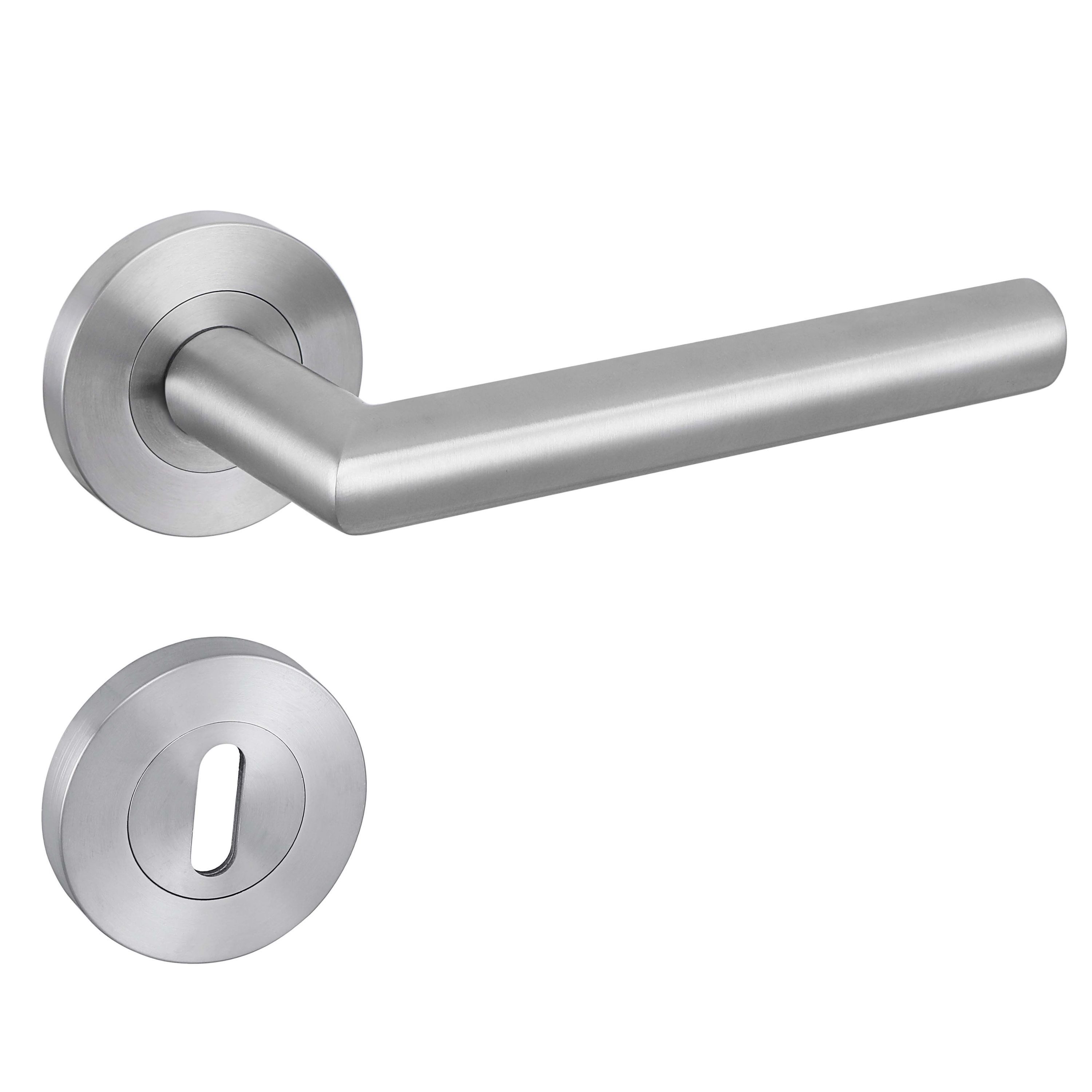 MeinTürgriff Drückergarnitur Tortola Edelstahl Türgriff für Innentüren Rose günstig online kaufen
