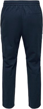 ONLY & SONS Stoffhose ONSLINUS CROP 0007 COT LIN PNT NOOS mit Leinen