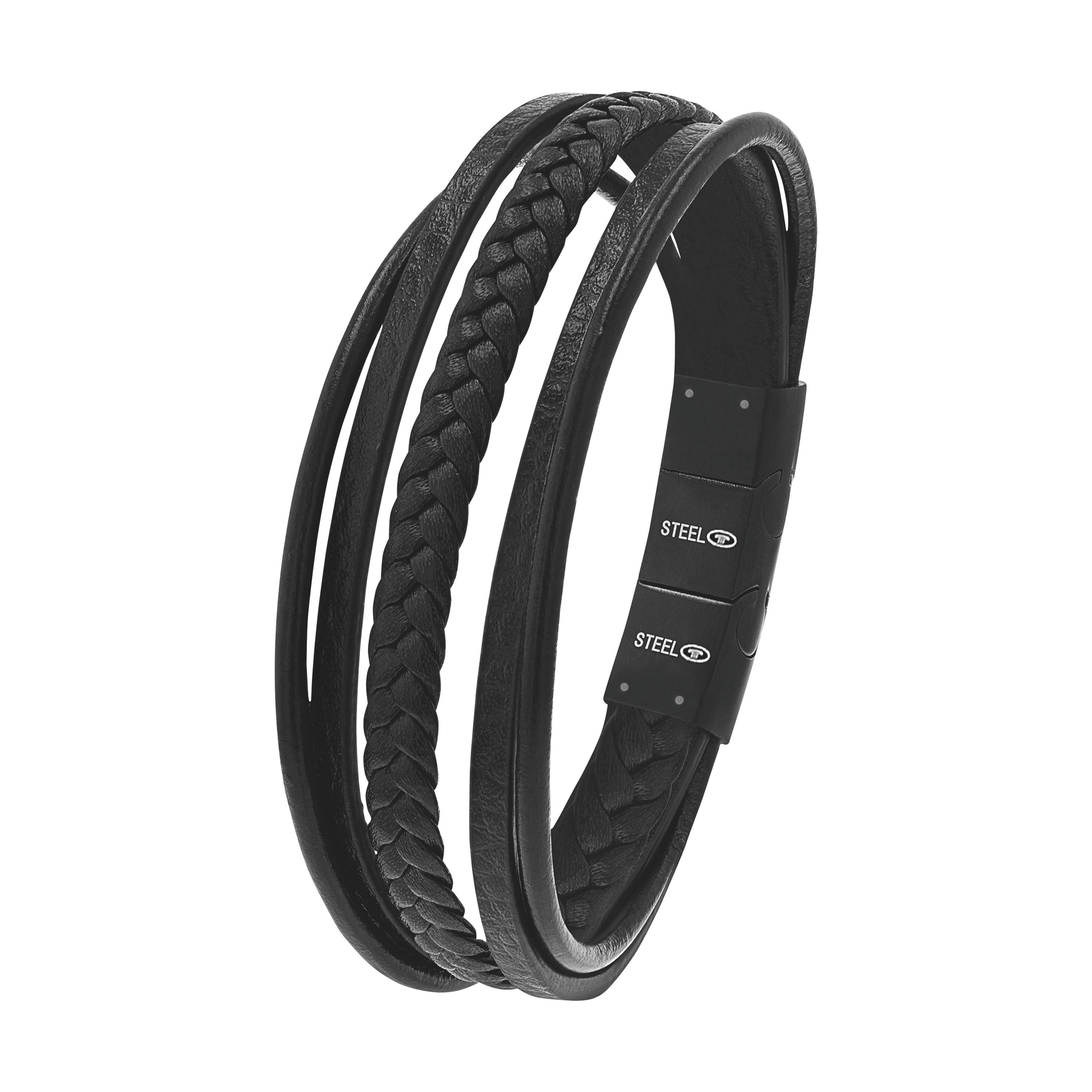 TOM TAILOR Armband TOM TAILOR Armband für Herren, Edelstahl (Mehrrei. Armband, 1-tlg)