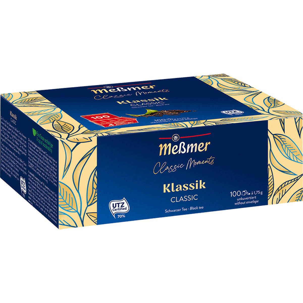 Meßmer Tee, Meßmer Classic Moments Klassik vollaromatisch und harmonisch 175g