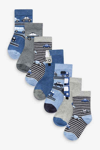 Next Kurzsocken Socken mit hohem Baumwollanteil, 7er-Pack (1-Paar)