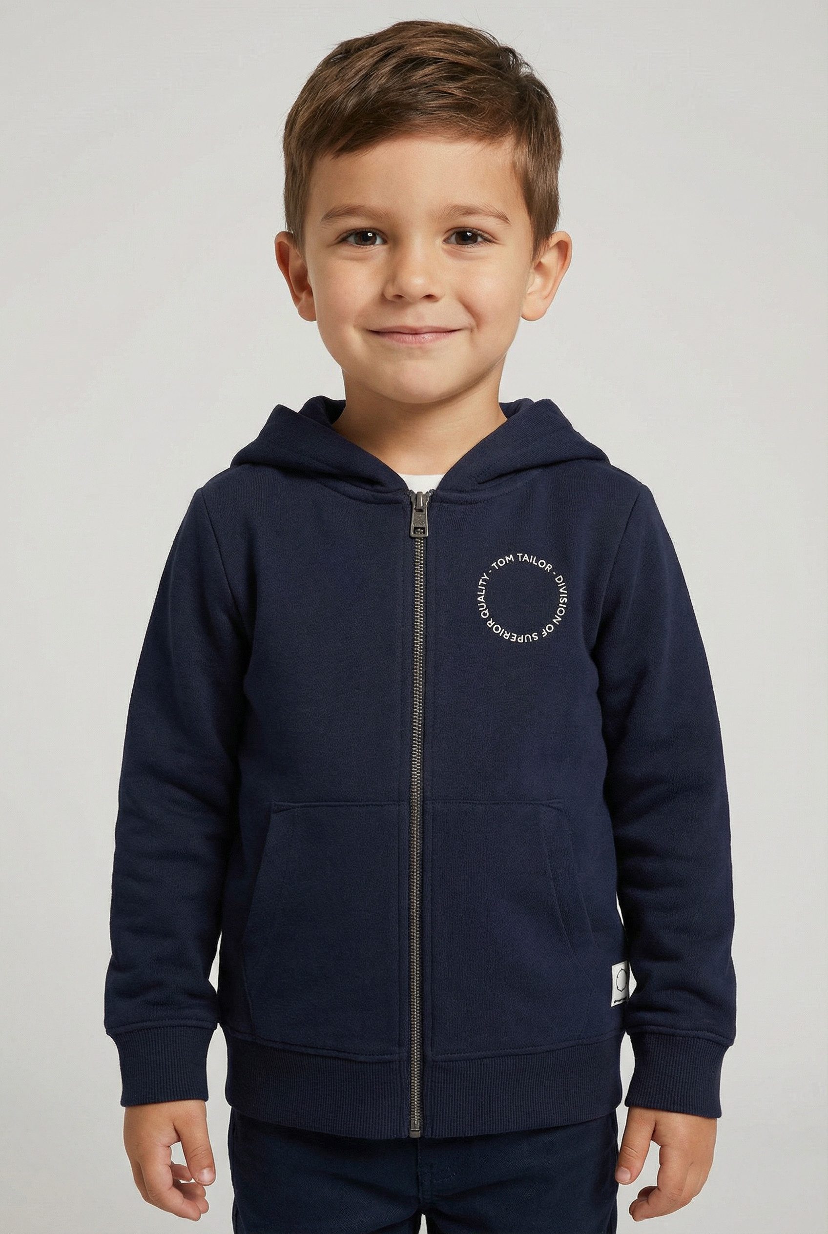 TOM TAILOR Sweatjacke mit Kapuze