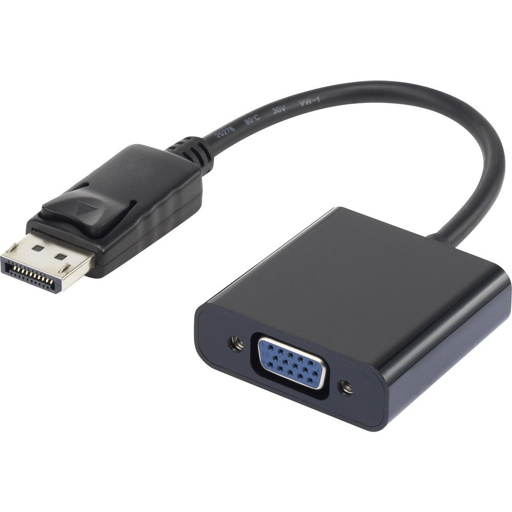 Renkforce RF-4212174 DisplayPort / VGA Adapter [1x DisplayPort Stecker TV-Adapter