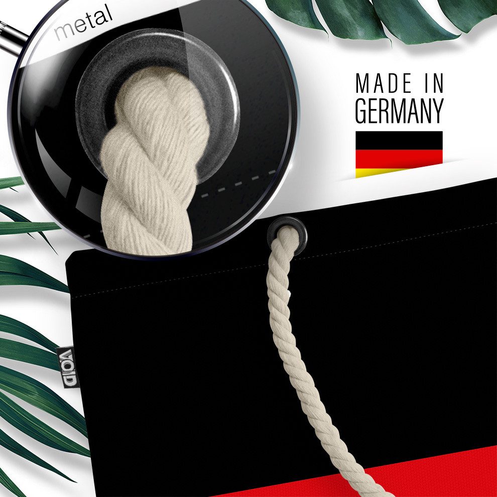 VOID Strandtasche (1-tlg), Deutschland Flagge EM WM Länderflagge