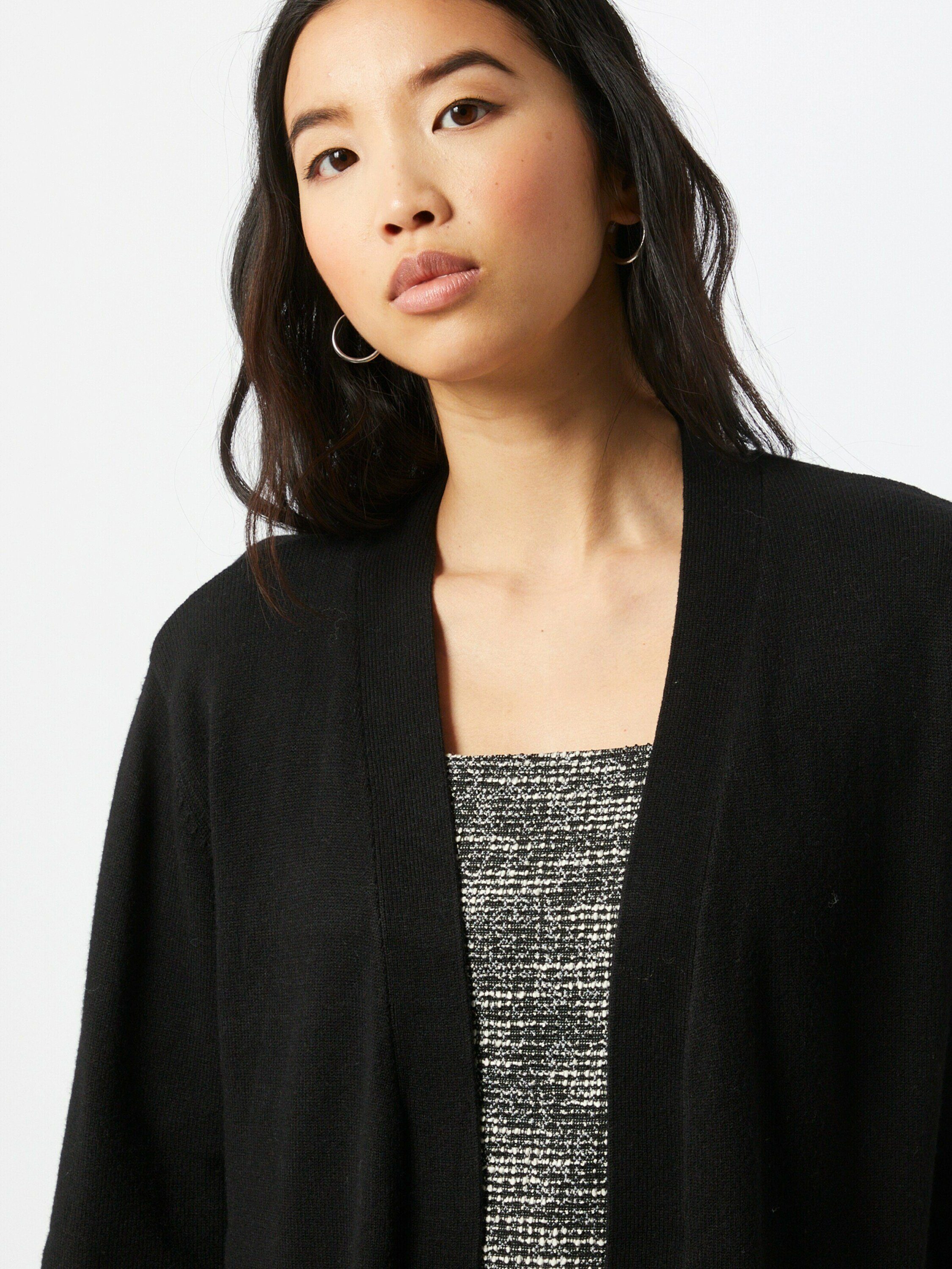 b.young Strickjacke Bynonina (1-tlg) Cut-Outs