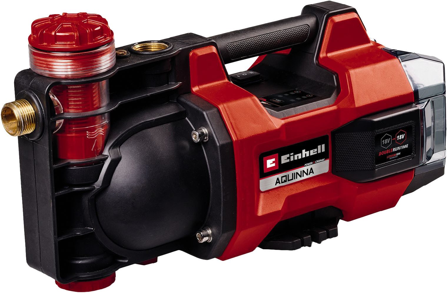 Einhell Akku-Gartenpumpe AQUINNA 18/30 F LED, günstig online kaufen