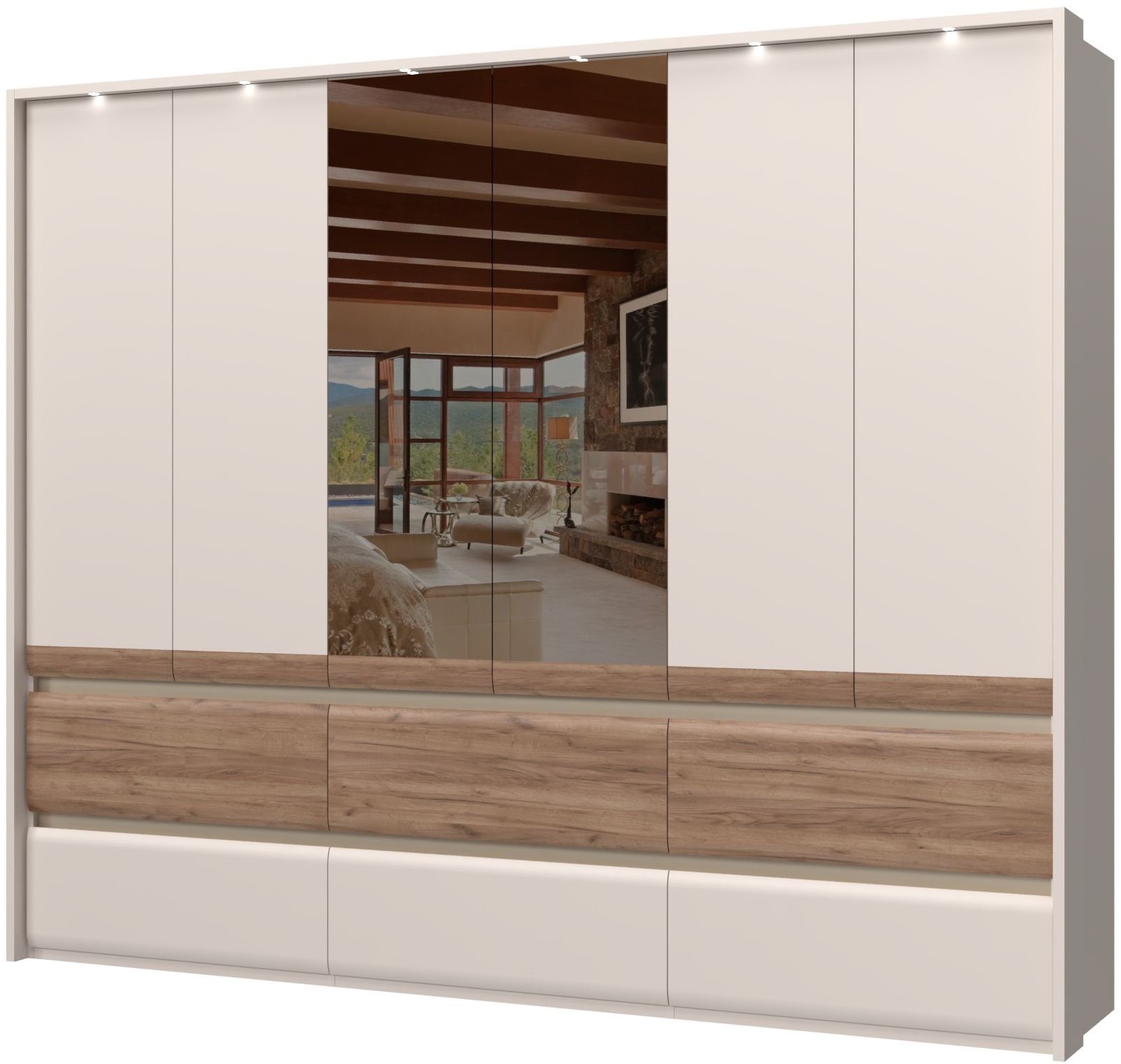 Places of Style Kleiderschrank "Invictus, UV lackiert, FSC-zertifiziert, gr günstig online kaufen