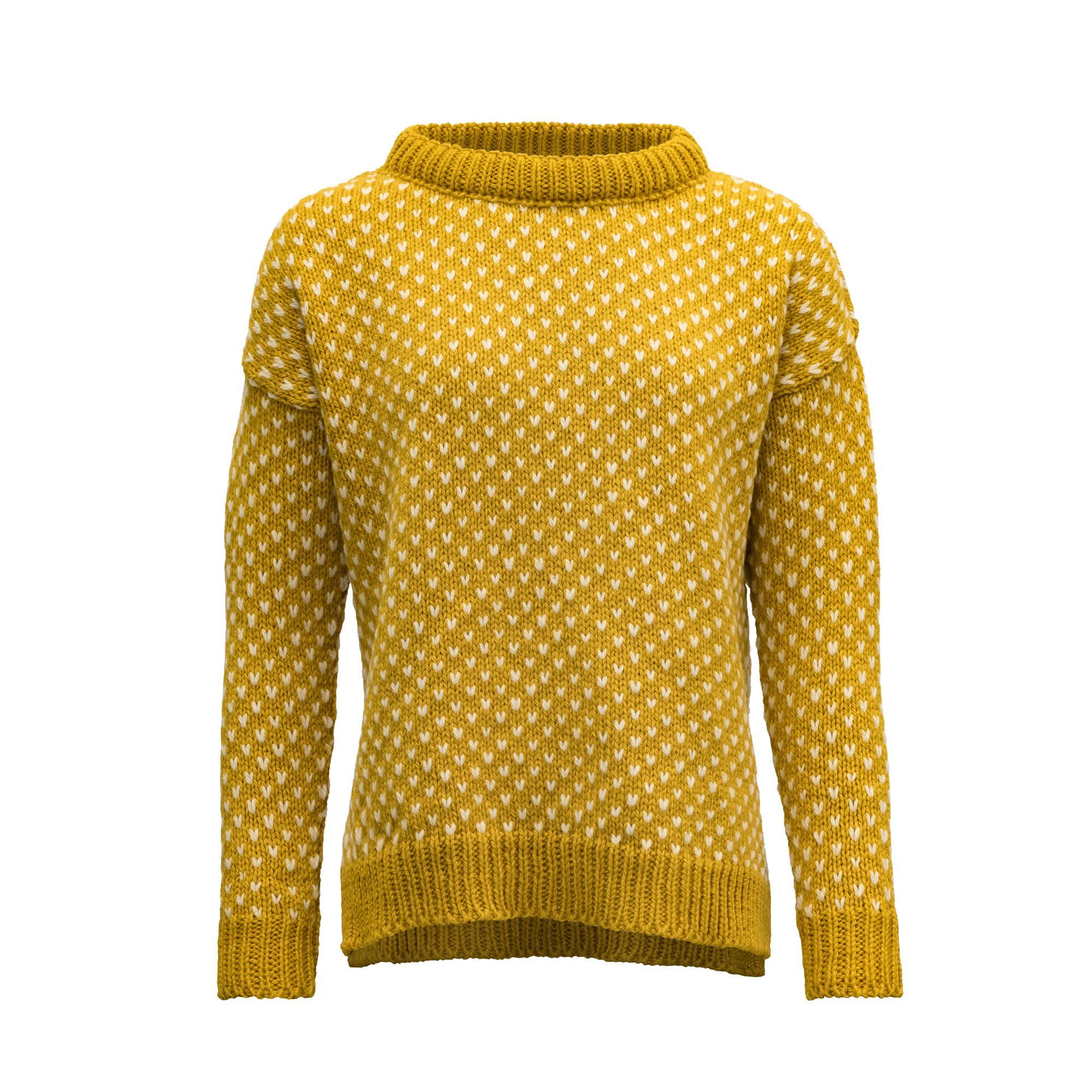 Damen W Devold Sweater Devold Wool Fleecepullover Sweater Nordsjo Arrowood