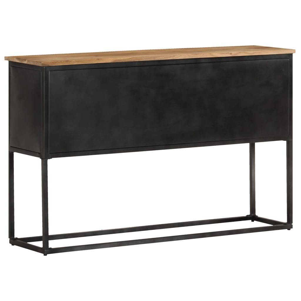 tinkaro Sideboard Anrichte BERNAT Massivholz Flurschrank Braun