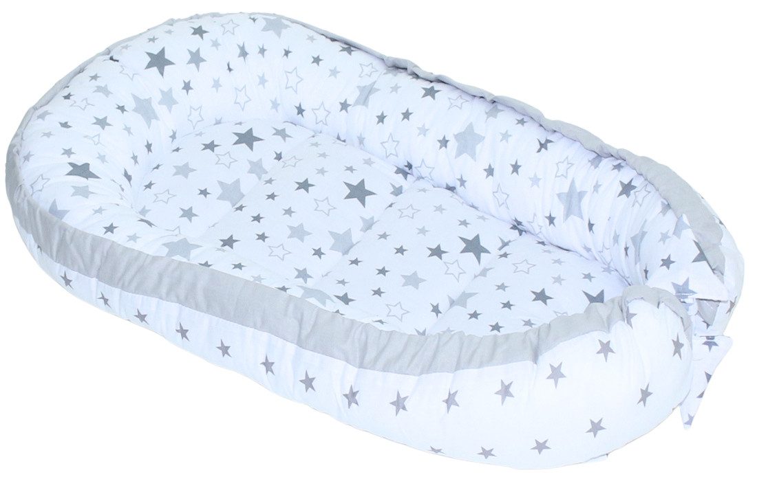 Primawela Bettnestchen Baby Nestchen Kokon Kuschelnest Baumwolle