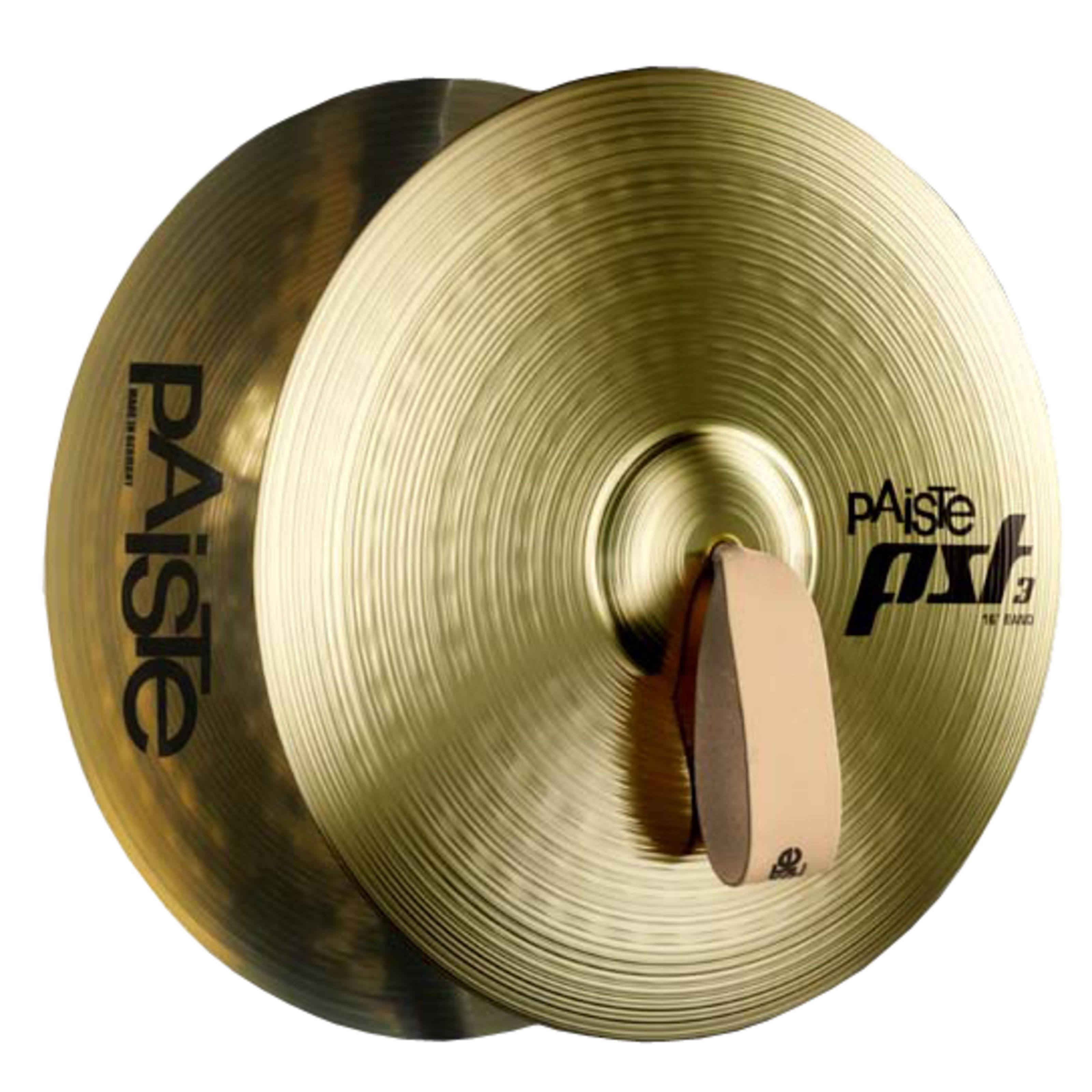 Paiste Becken,PST3 Marching Cymbals 16", inkl. Pads und Riemen, PST3 Marching Cymbals 16", inkl. Pads und Riemen - Marching-Becken