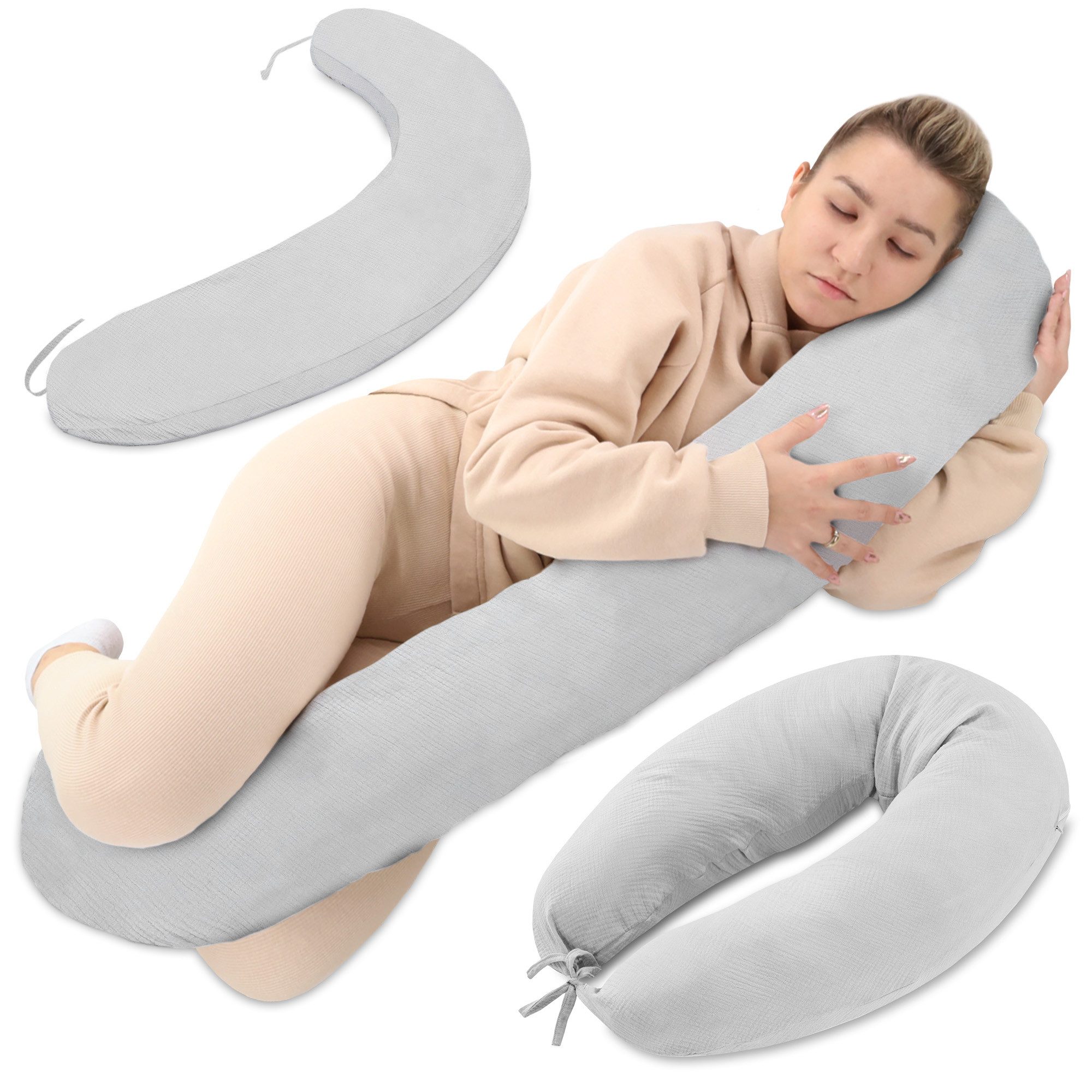 Stillkissen Stillkissen XXL Schwangerschaftskissen - Pregnancy Body Pillow