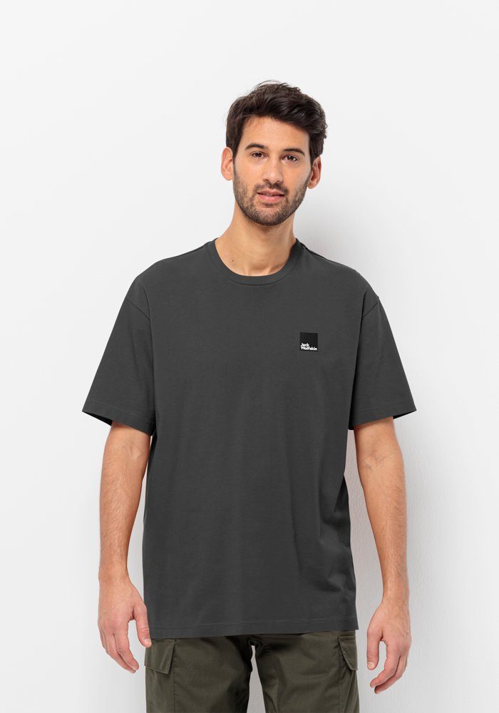 Jack Wolfskin T-Shirt ESCHENHEIMER T granite-black