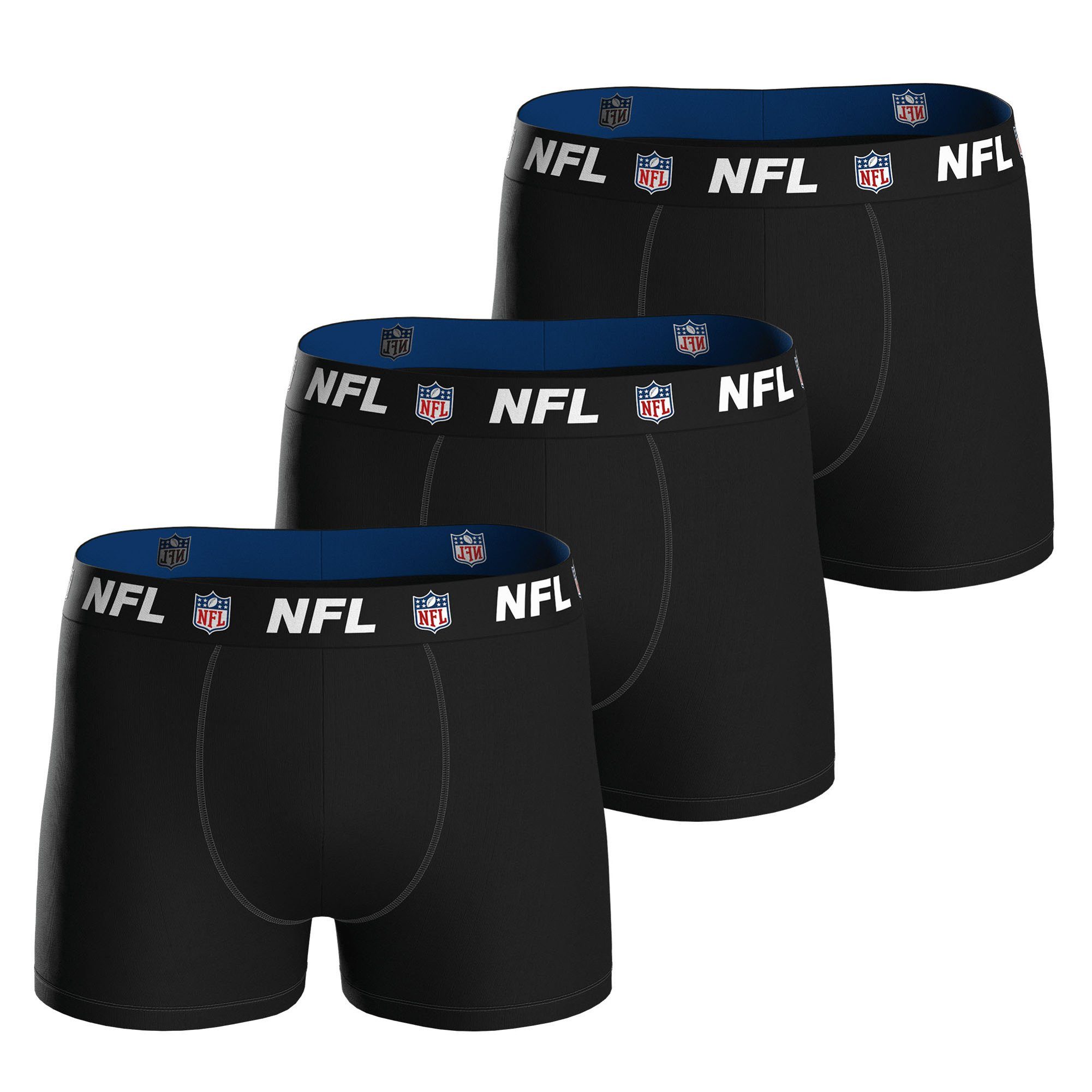 Boxer Herren Boxershort 3er Pack Baumwolle