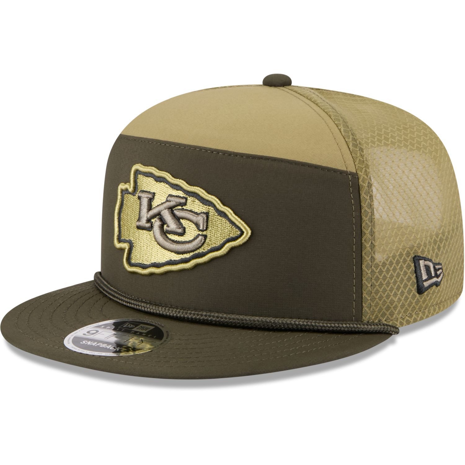 Snapback Cap 9Fifty Split Panel SALUTE Kansas City Chiefs