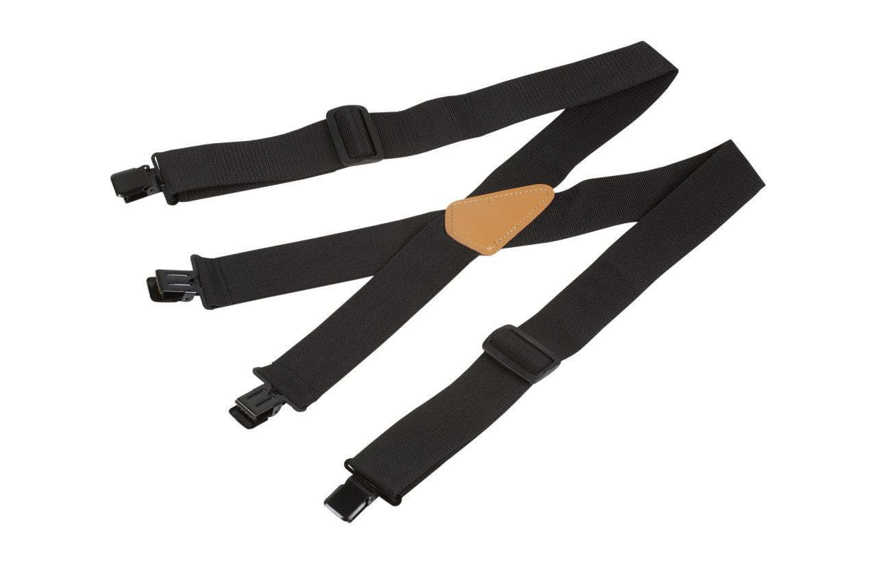 meister Hosenträger Hosenträger Nylon schwarz