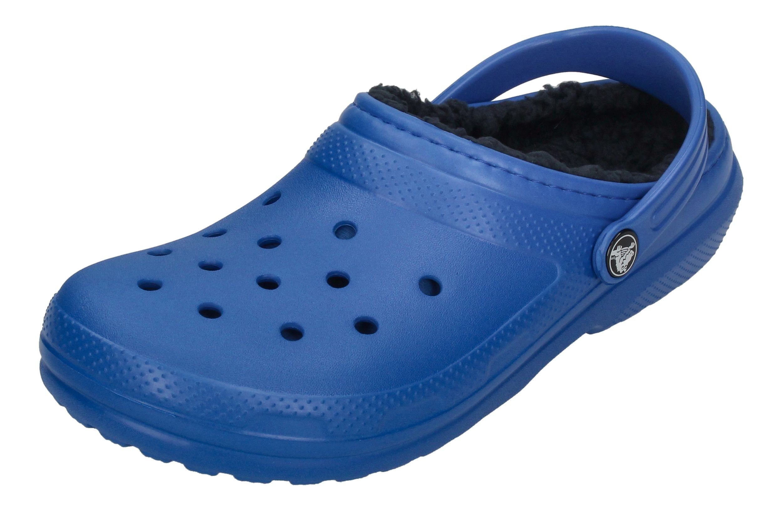 Crocs Classic Lined Clog Hausschuh Blue Bolt