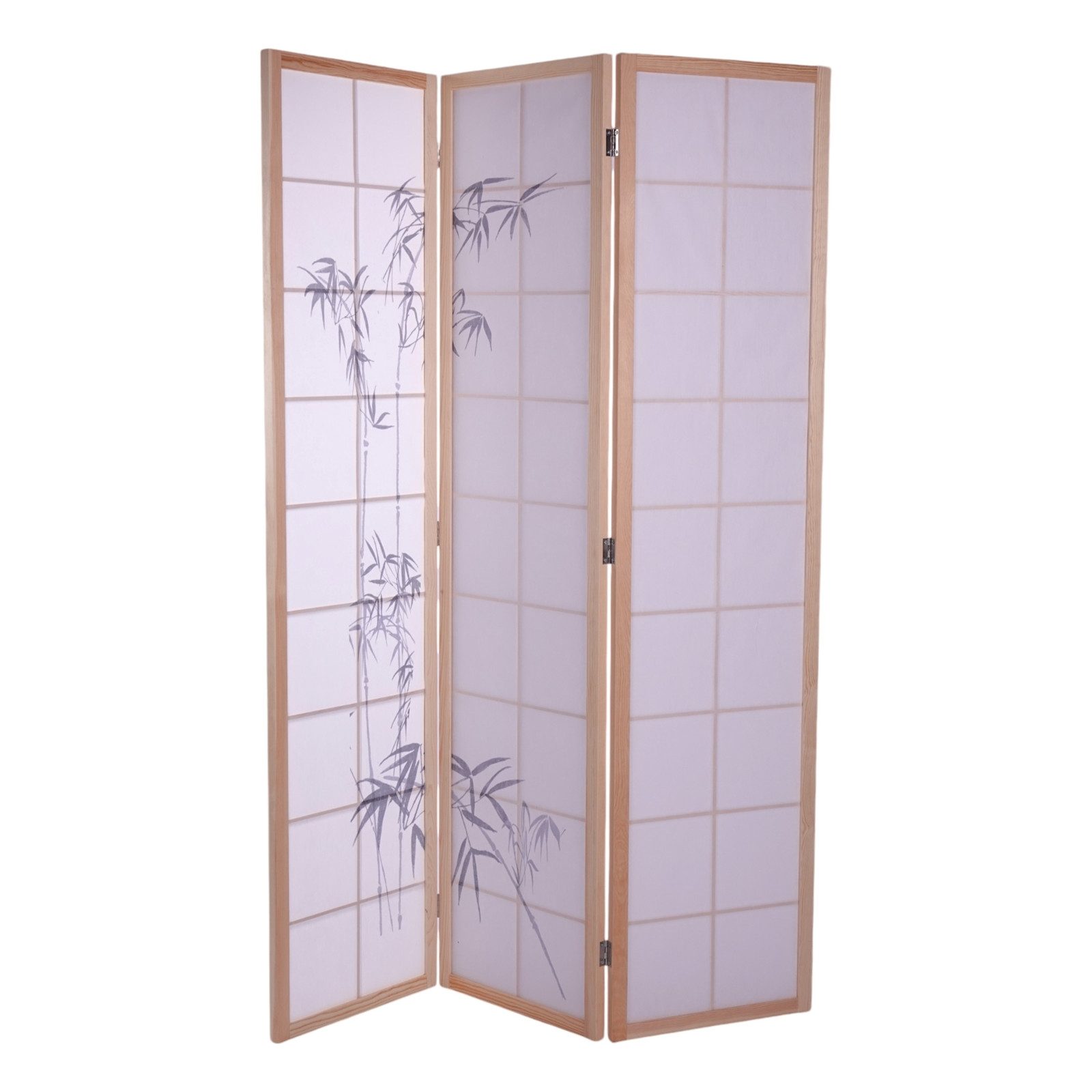 DESIGN DELIGHTS Paravent RAUMTEILER "ASIA", Reispapier, 170x120cm Shoji Paravent Sichtschutz