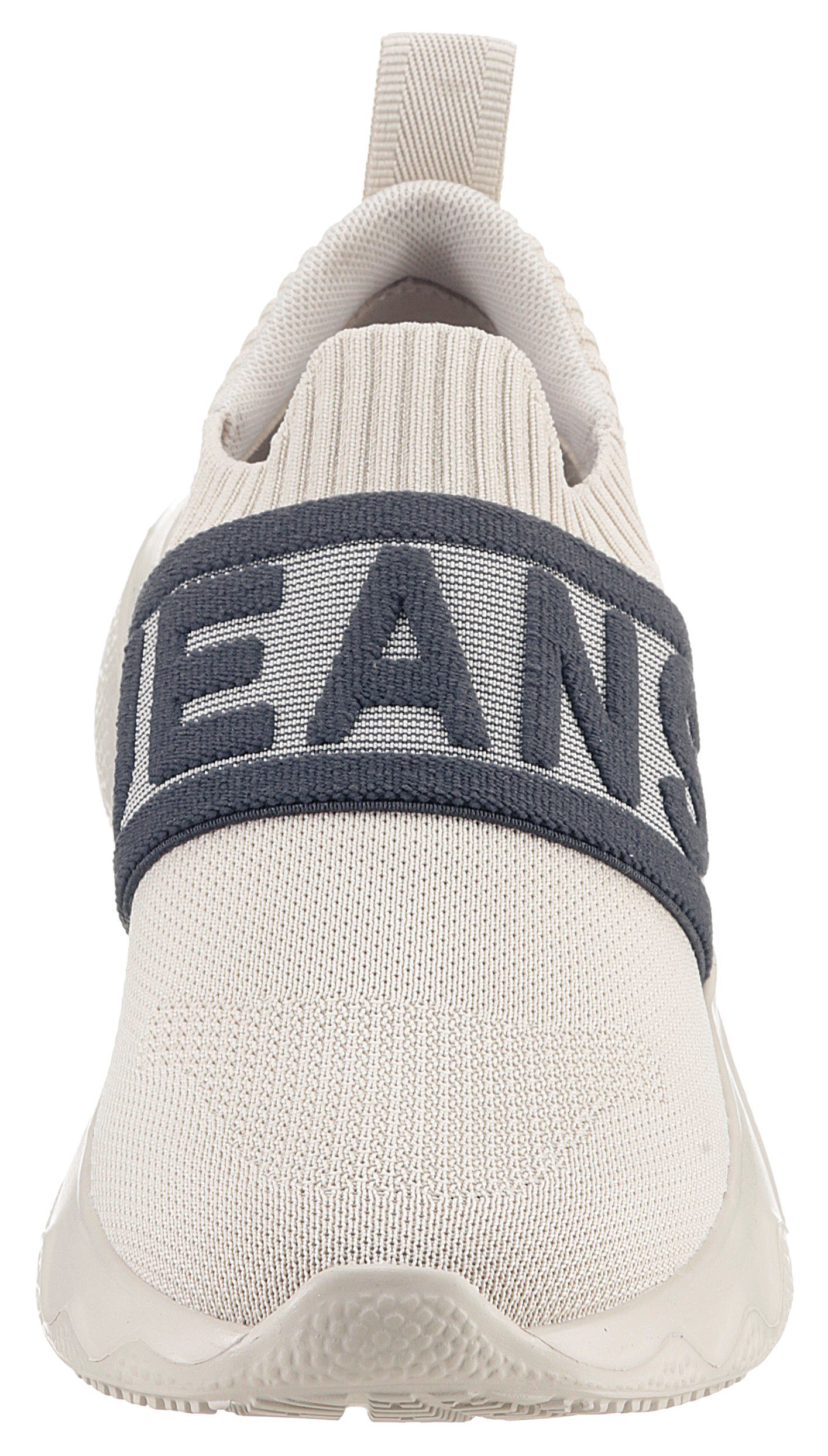 FLEXI Logo auffälligem mit Sneaker LOGOTAPE TJW Jeans Slip-On Tommy stein-anthrazit