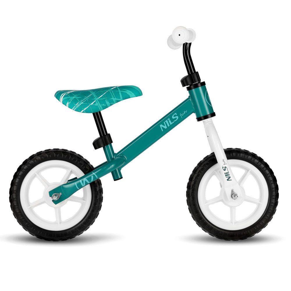 NILS FUN Laufrad Kinder Laufhilfe 10 Zoll, ABEC-5-Lager ermöglichen müheloses Rollen mit geringer Reibung