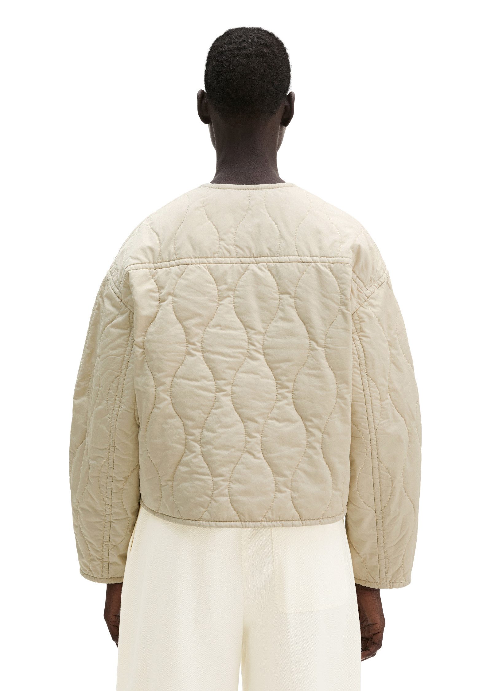 Marc O'Polo Outdoorjacke aus wasserabweisendem Twill