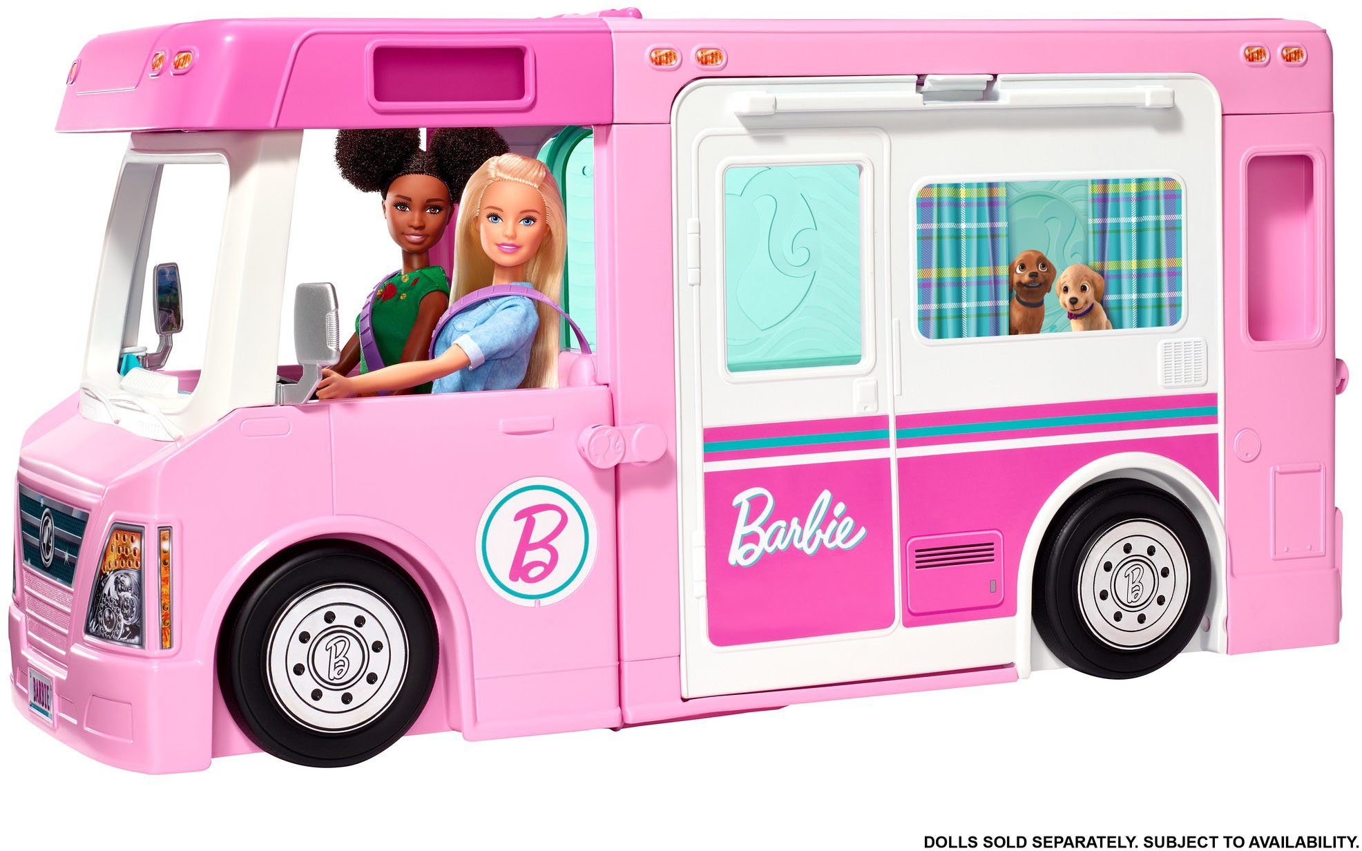 Image of Barbie Spielzeug-Bus »3-in-1 Super Abenteuer-Camper«