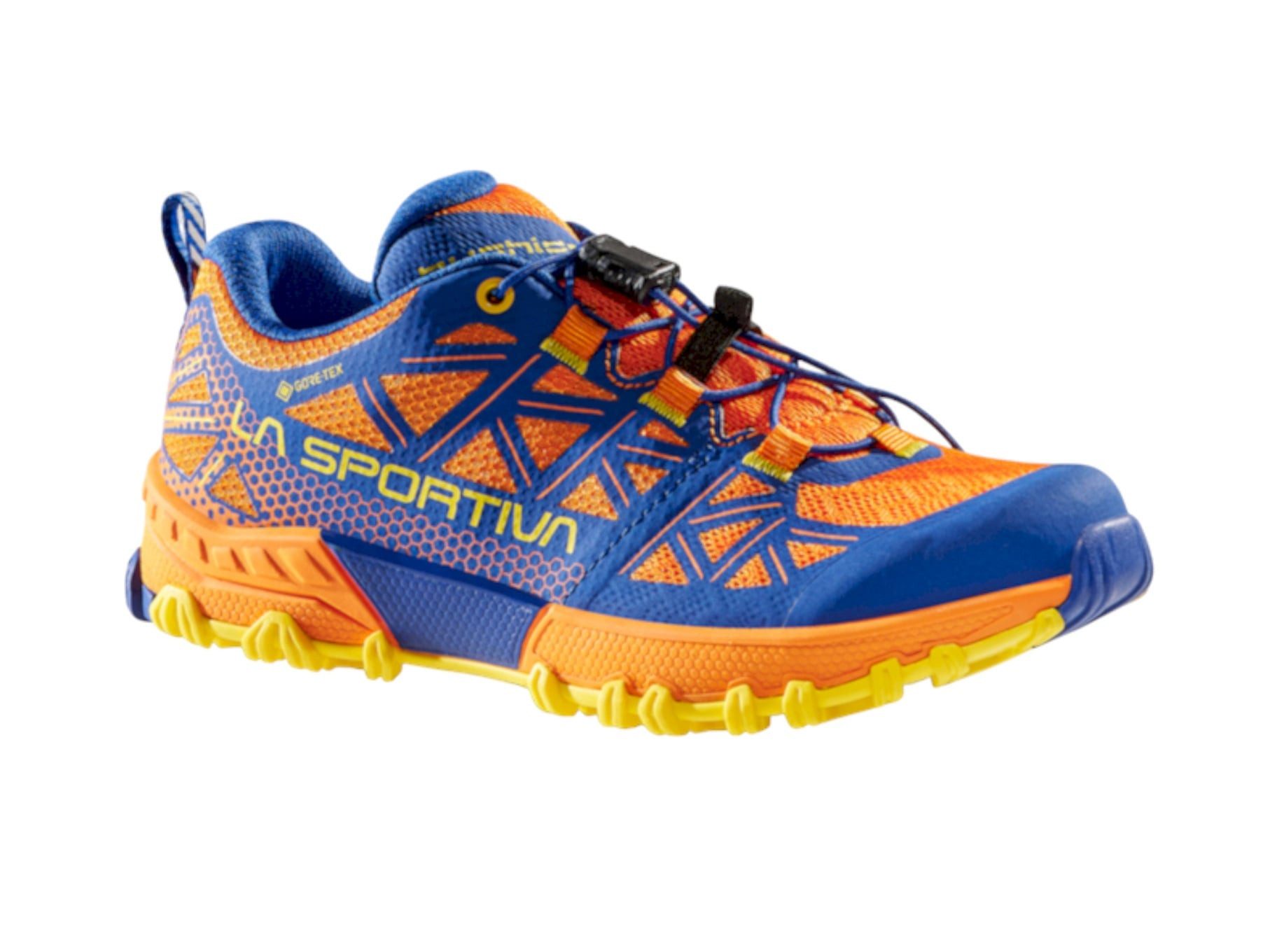 Wanderschuhe Bushido II GTX (wasserdicht) blau/orange Kinder Laufschuh