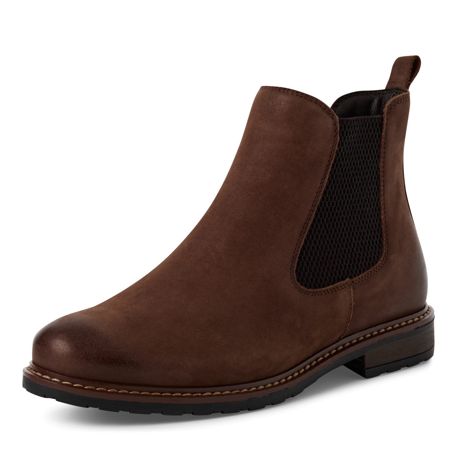 Tamaris Chelseaboots, Blockabsatz, Stiefelette, Businesschuh, Schlupfboots, günstig online kaufen