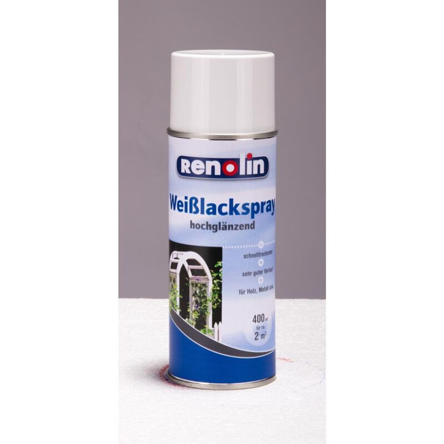 Wilckens Farben Vollton- und Abtönfarbe 6x 400ml Weißlackspray Holz Metall lackieren schnelltrocknend hochglän