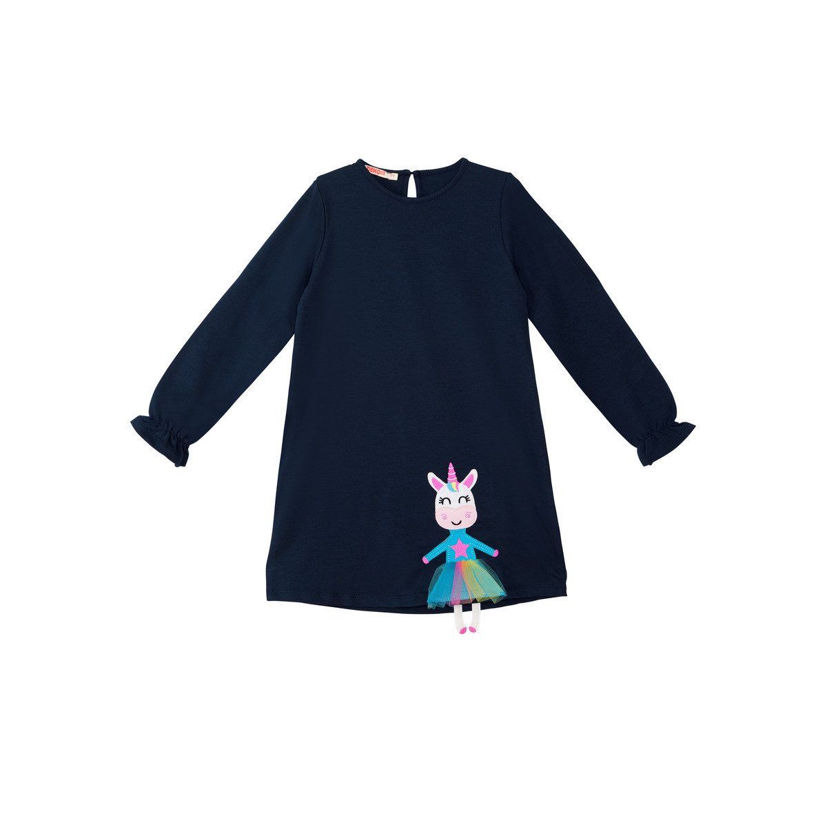 Denokids Midikleid Lilycorn Mädchen (1-tlg) Bekleidung, Outfit, Dress, Robe, Midikleid