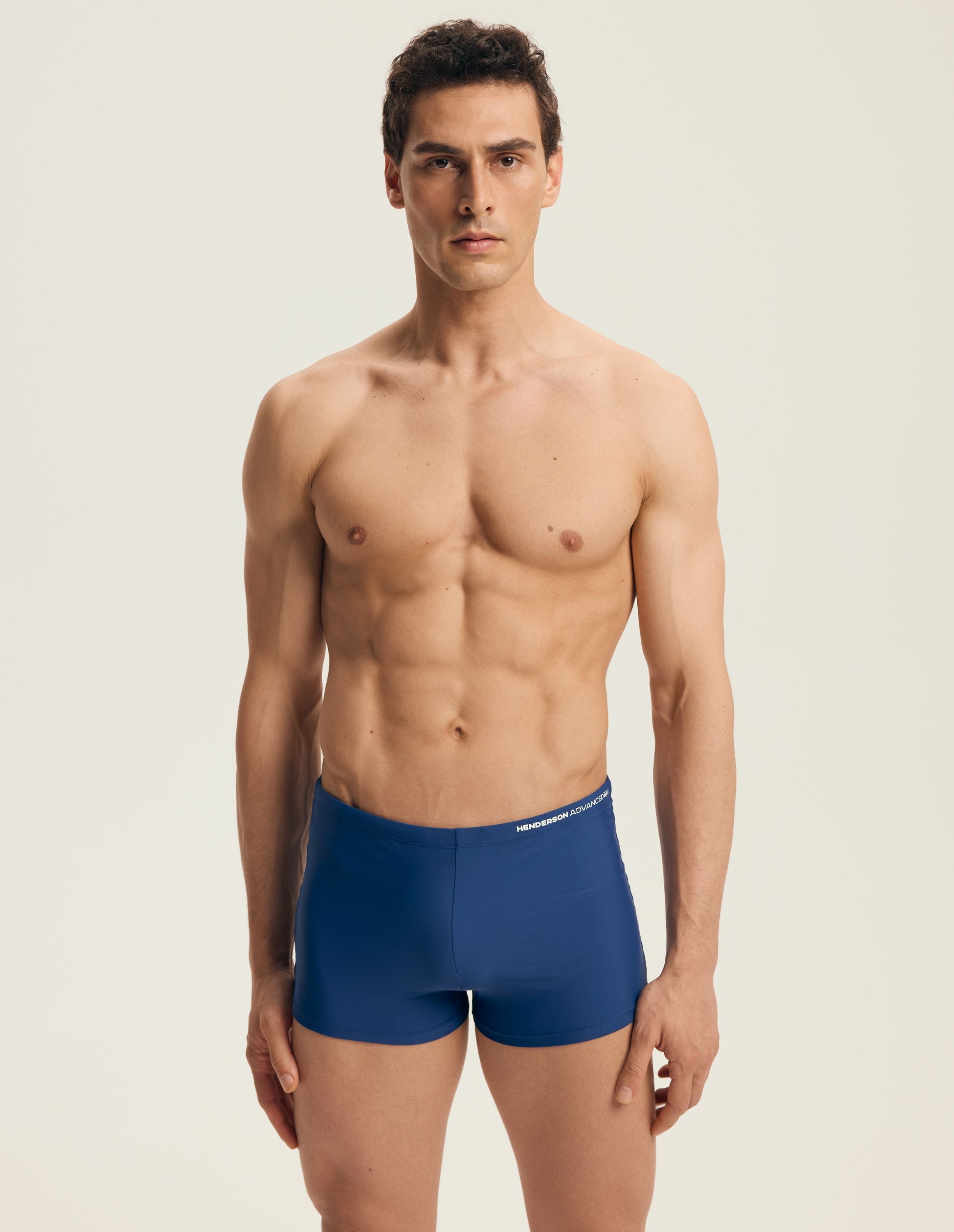 Henderson Boxer-Badehose Sportliche Badehose aus elastischem Polyamid Mix mit Innenslip Kors (1-St)